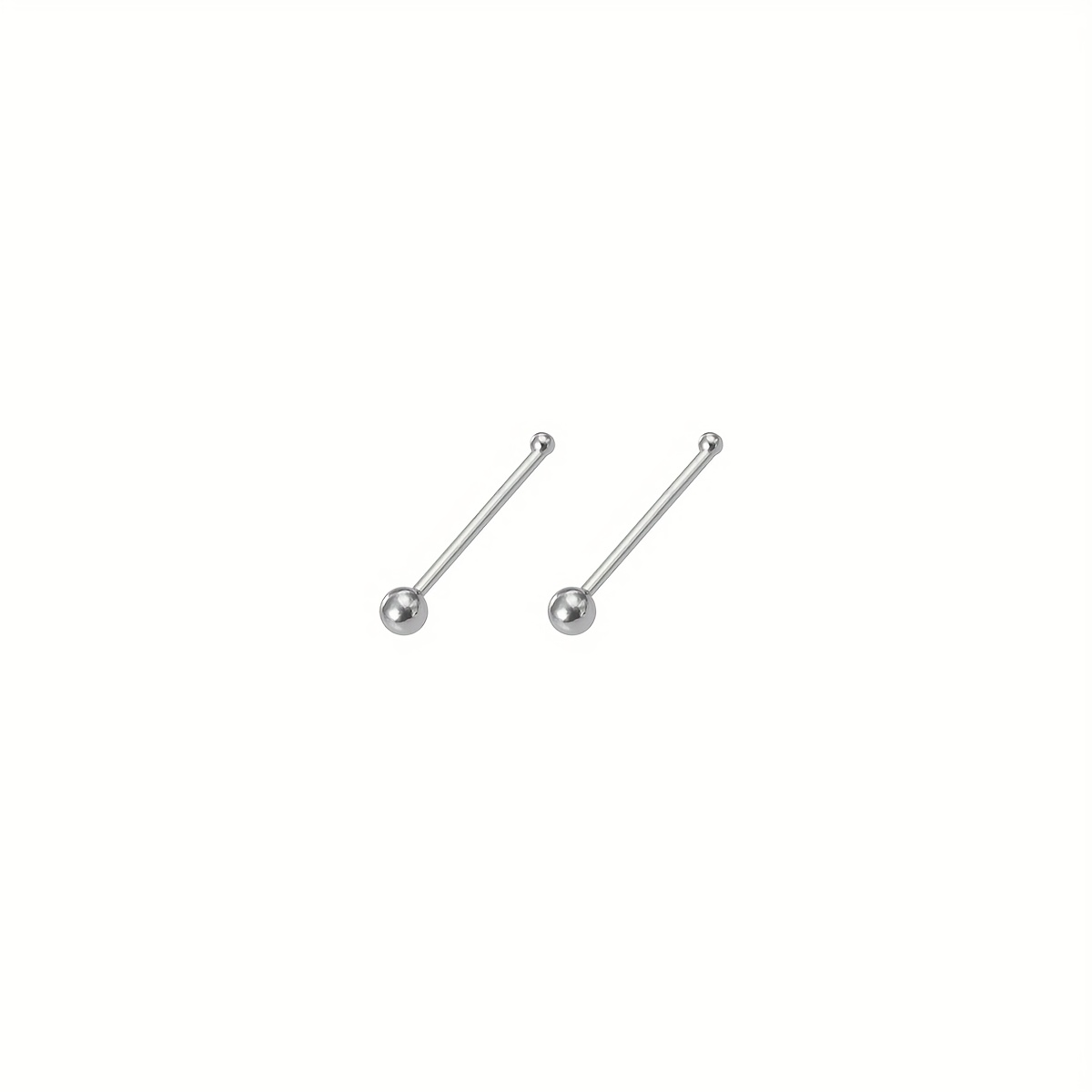 TEMU 2/4 Stück Easy Ohrloch Piercing Ohrstecker Ohrringe für Frauen, um Ohrloch zu pflegen, kleine runde Kugel Knorpel Ohrloch Helix Tragus Schmuck