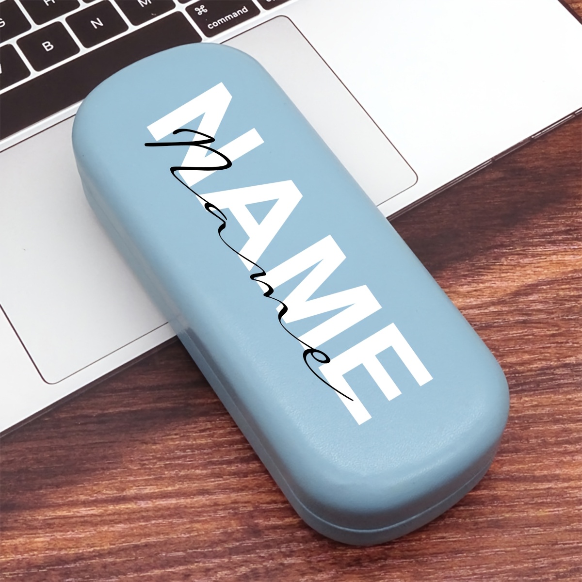 TEMU Five-color Glasses Case A1 - Customized Name Glasses Case, Personalized Glasses Case, Women's Custom Glasses Case, Customizable Birthday Gift,