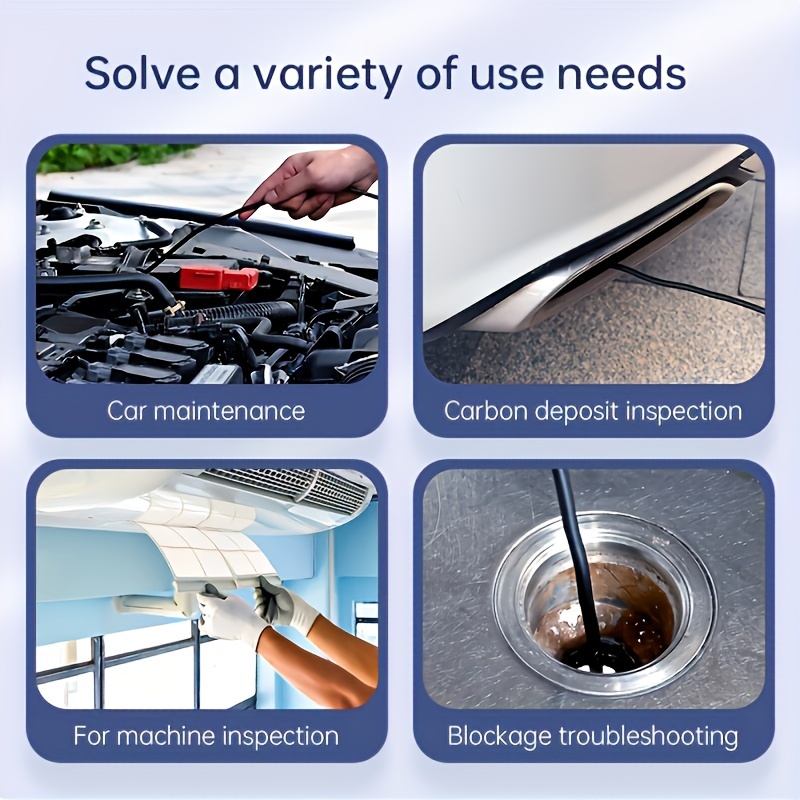 Astonishing 4.3 Inch IPS LCD Screen Industrial Endoscope 8mm Single lens IP67 Endoscope Camera, Auto Repair Plumbing House Auxiliary 5 Astonishing 4.3 Inch IPS LCD Screen Industrial Endoscope 8mm Single lens IP67 Endoscope Camera, Auto Repair Plumbing House Auxiliary - Image 5