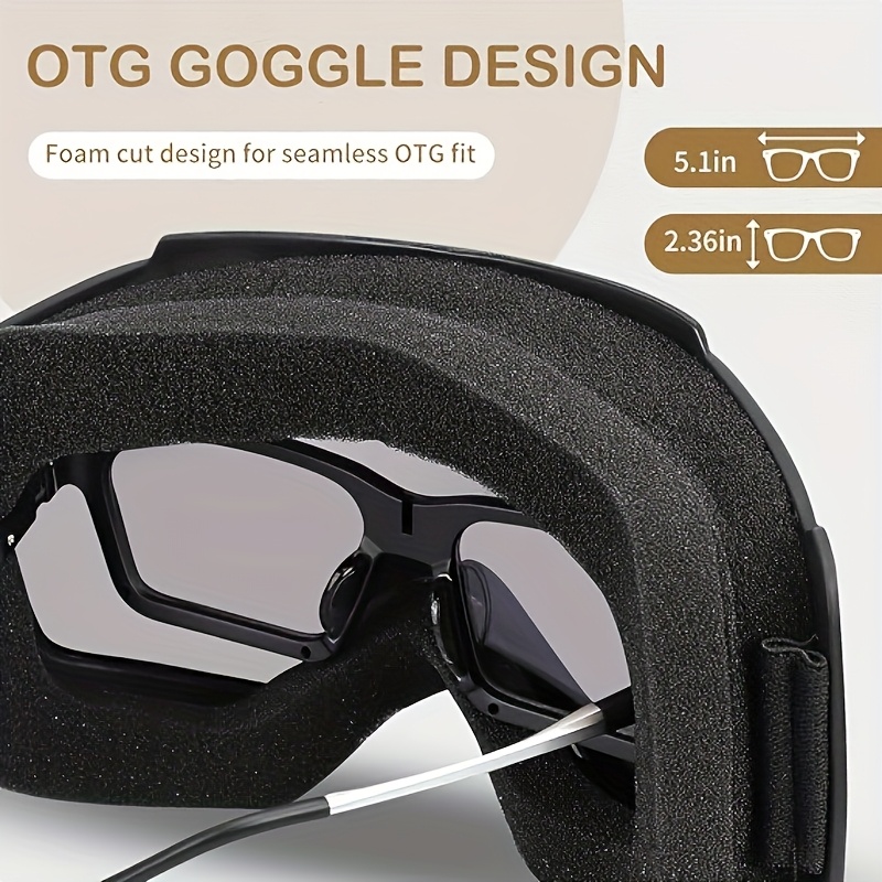 Anti-Fog Ski Goggles Lens