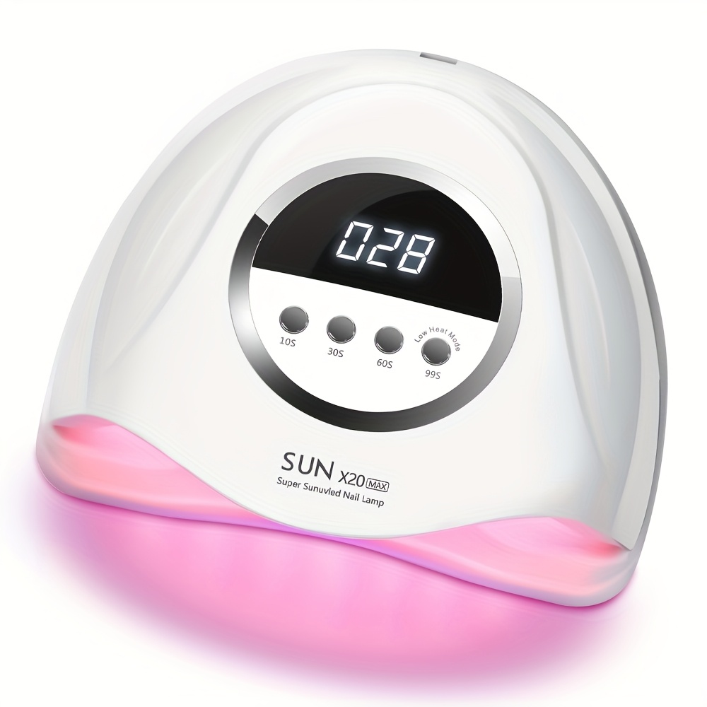Image of Led Nail Lamp 72led Gel Polish Drying Lamp With Automatic Sensing 4 Timer Professional Nail Dryer Manicure Salon Tools