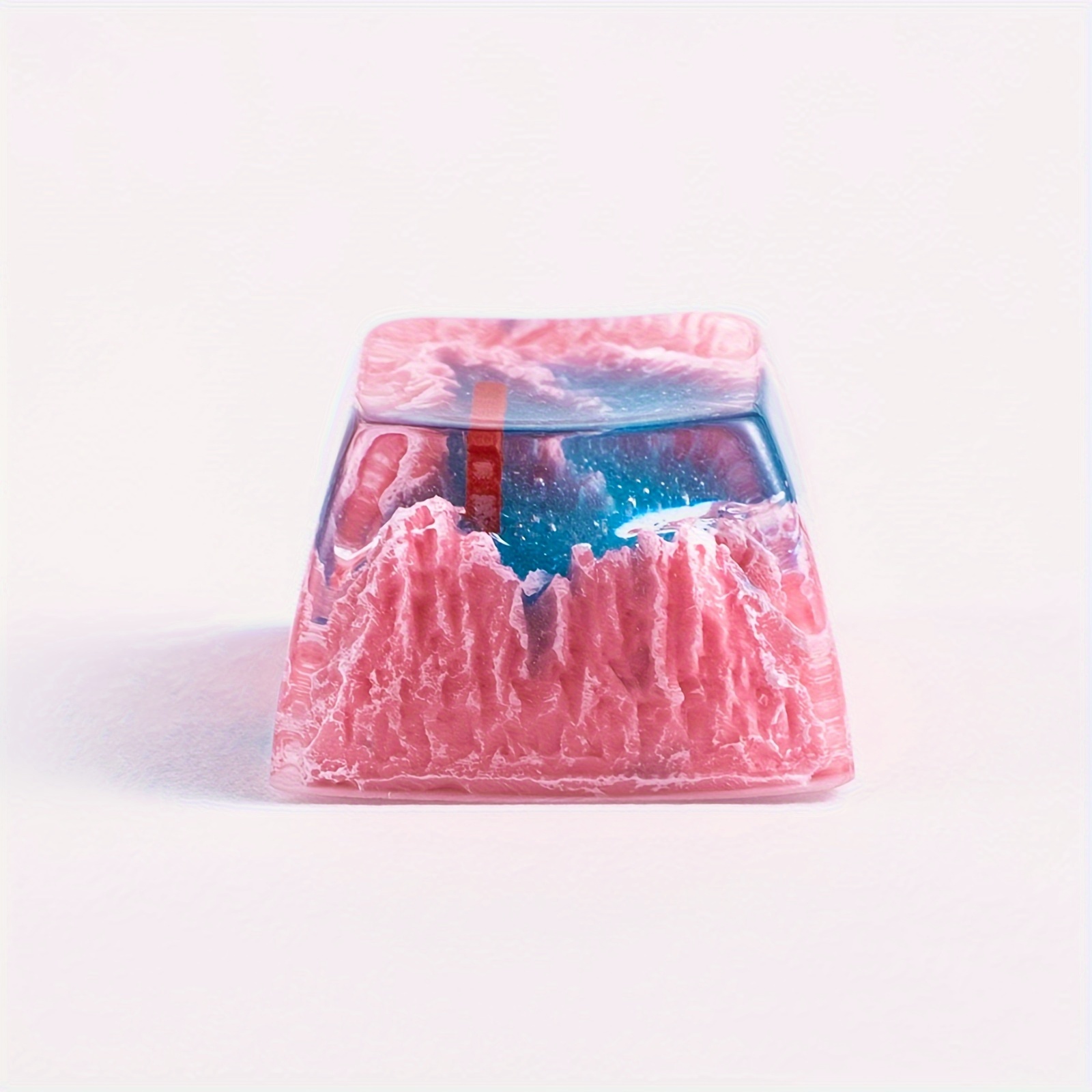 

Artisan Keycap - Sakura Torii Custom Keycaps Resin Keycap Hanmade Keycap Mountain Keycaps For Mechanical Keyboard Keycap