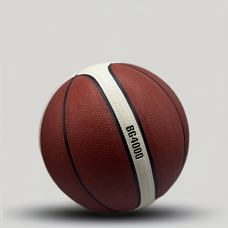 TEMU 1 Professional-grade 7-inch Pu Basketball Made By Bg4000, A Durable Sports Basketball Suitable For Training, Competitions And As A Holiday Gift.