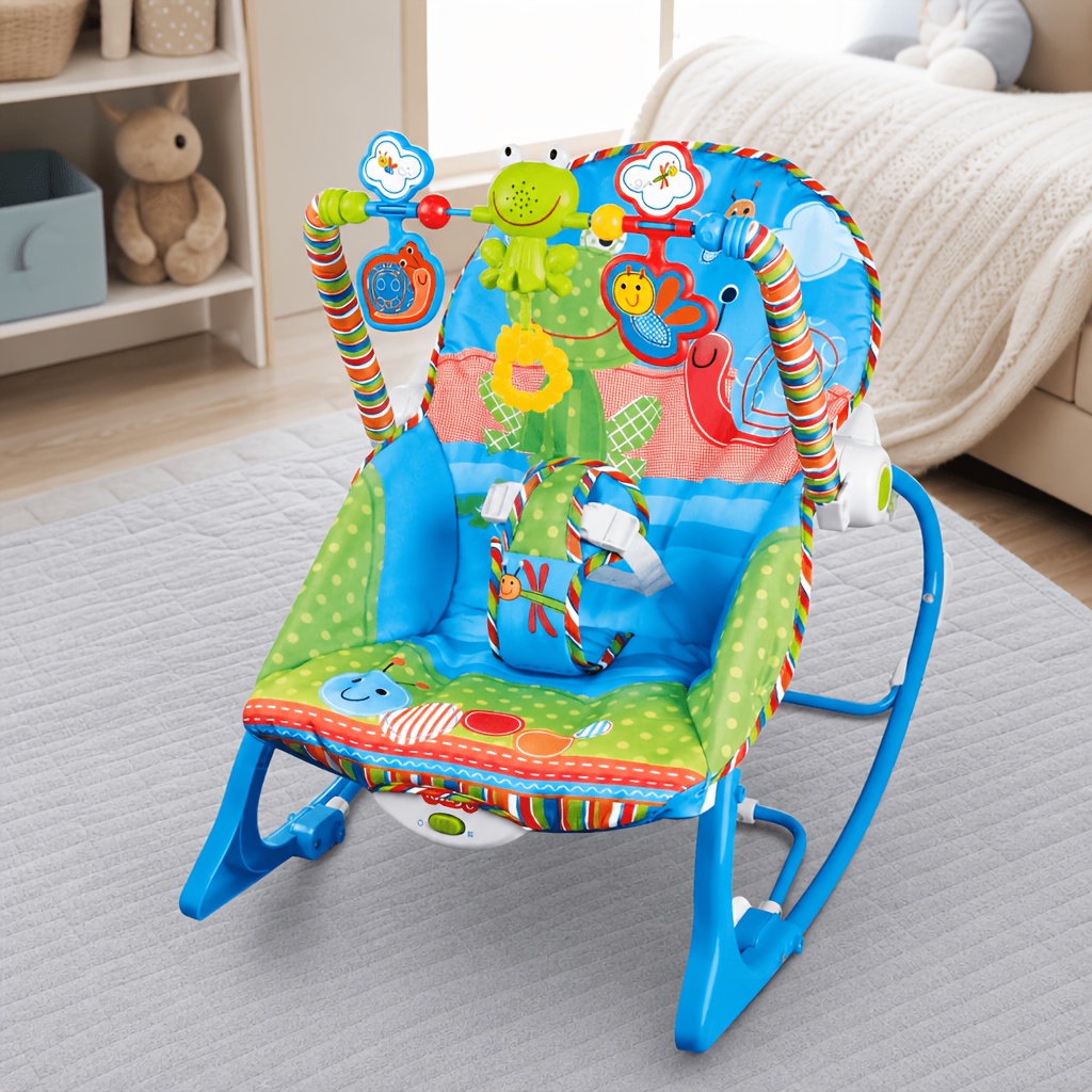 Detachable Toy Bar with Hanging Toys