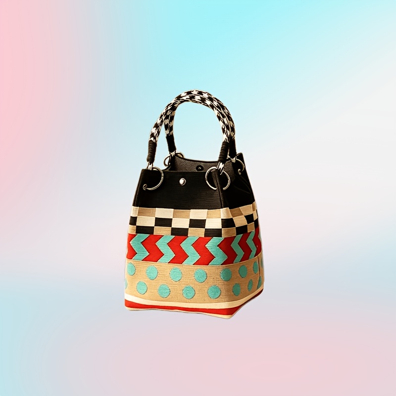 TEMU Bolso de casual para mujer, bolso cuadrado pequeño, bolso, bolso tote. Muy adecuado para ir de compras, caminar y viajar