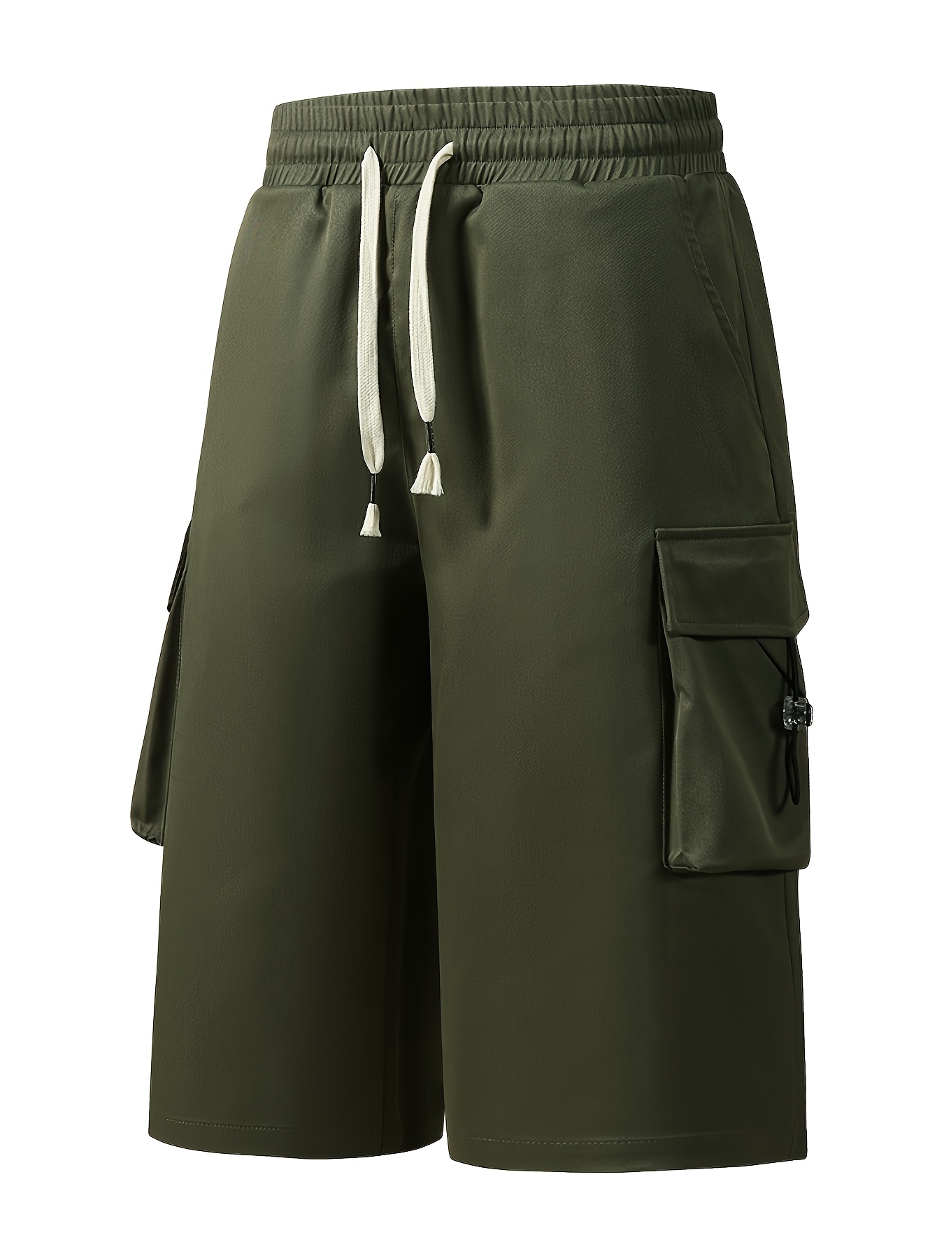 2pcs mens cargo shorts length multiple pockets suitable Temu