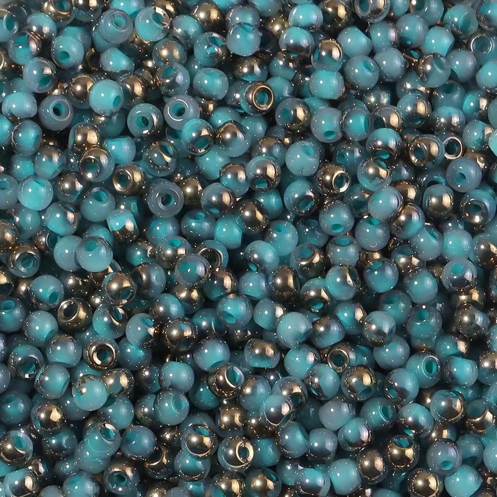 405pcs 4mm Colorful Artificial Glass Jade Beads for DIY