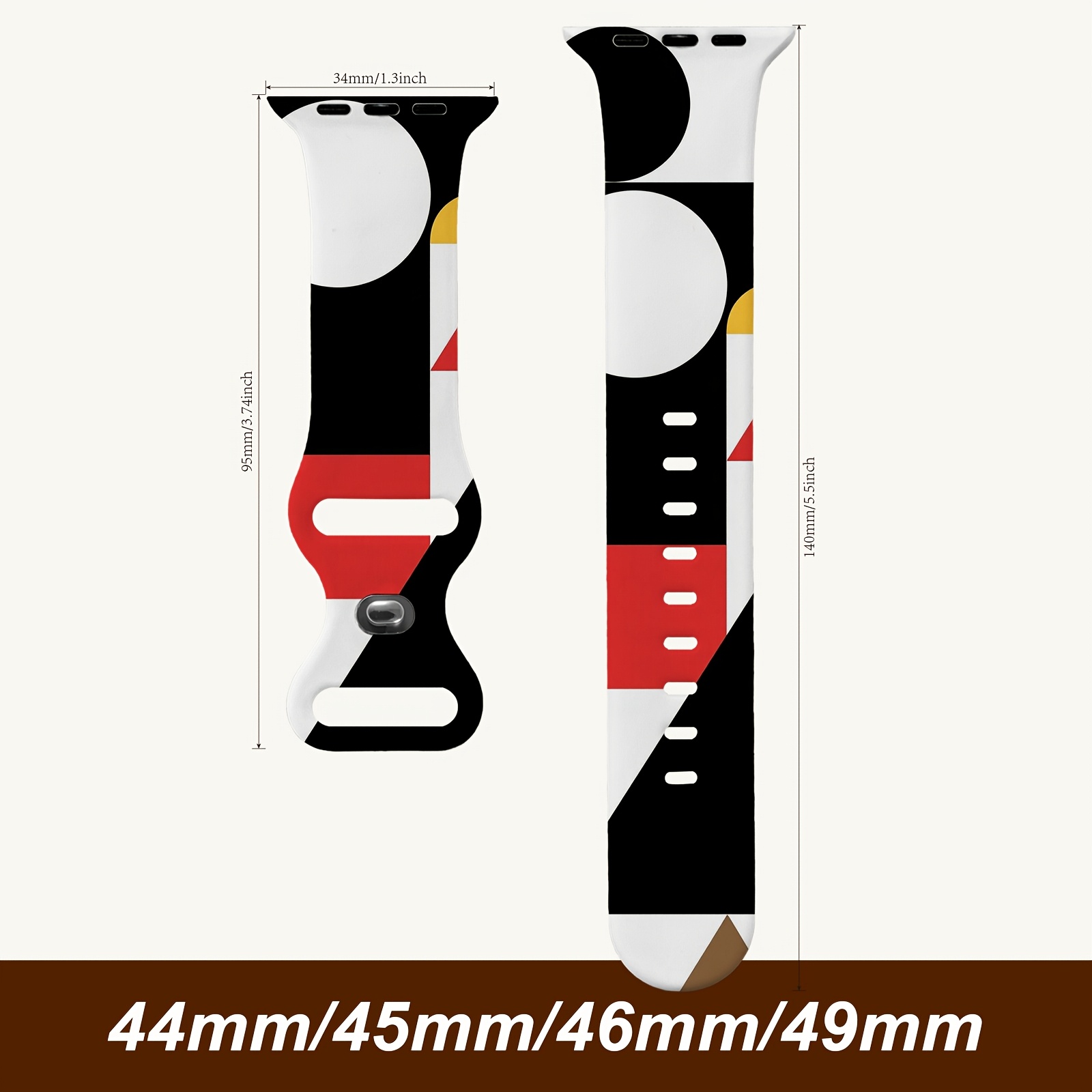 E-shop SE1/2 Ultra 1/2/3 Kompatibel mit Apple Watch , 5, 6, 7, 8, 9, 10 Armband - Sicherer Halt, Langlebiges Hochwertiges Verschleißfest Mehrfarben