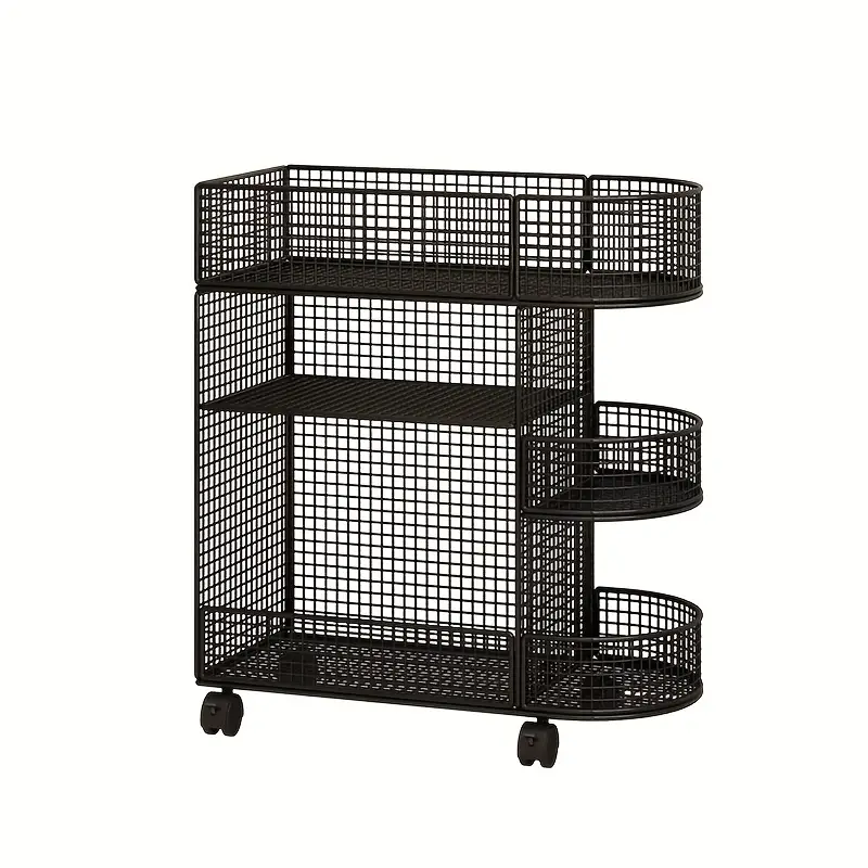 3 tier metal bookshelf with rolling casters space saving under desk storage organizer for books filing bins decor durable metal shelves easy assembly no tools needed for home office organization bookshelf furniture utility racks Product details 2