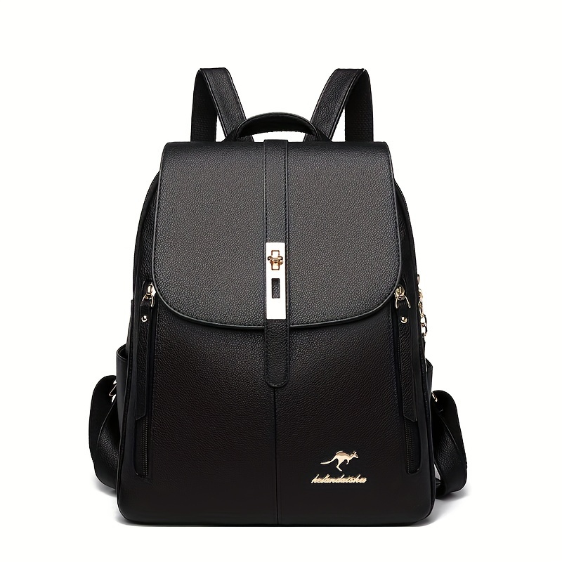 TEMU Versatile Casual Backpack With Large Capacity For Short Trips And Business Trips, Suitable For Daily Commuting And Travel