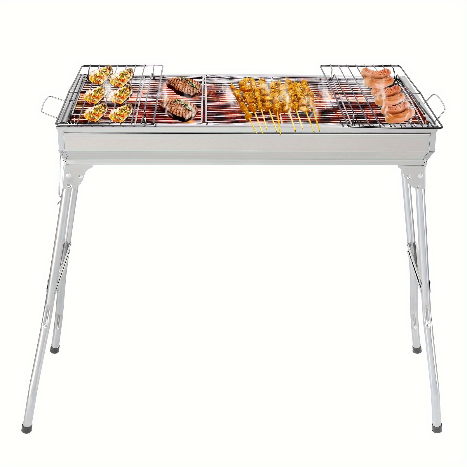 

70*31*71cm Silvery Stainless Steel Barbecue Rack