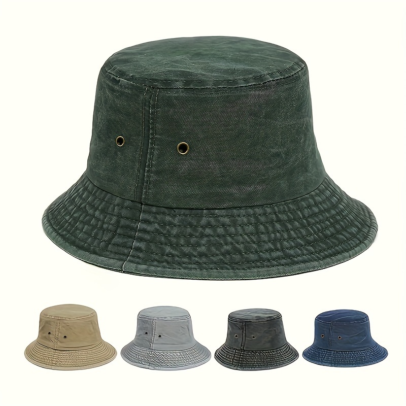 High Quality Hats 100% Cotton Washed Versatile Outdoor Sun Bucket Cap  Summer for Man Women Fishing Caps - China Fishing Cap and High Quality  price