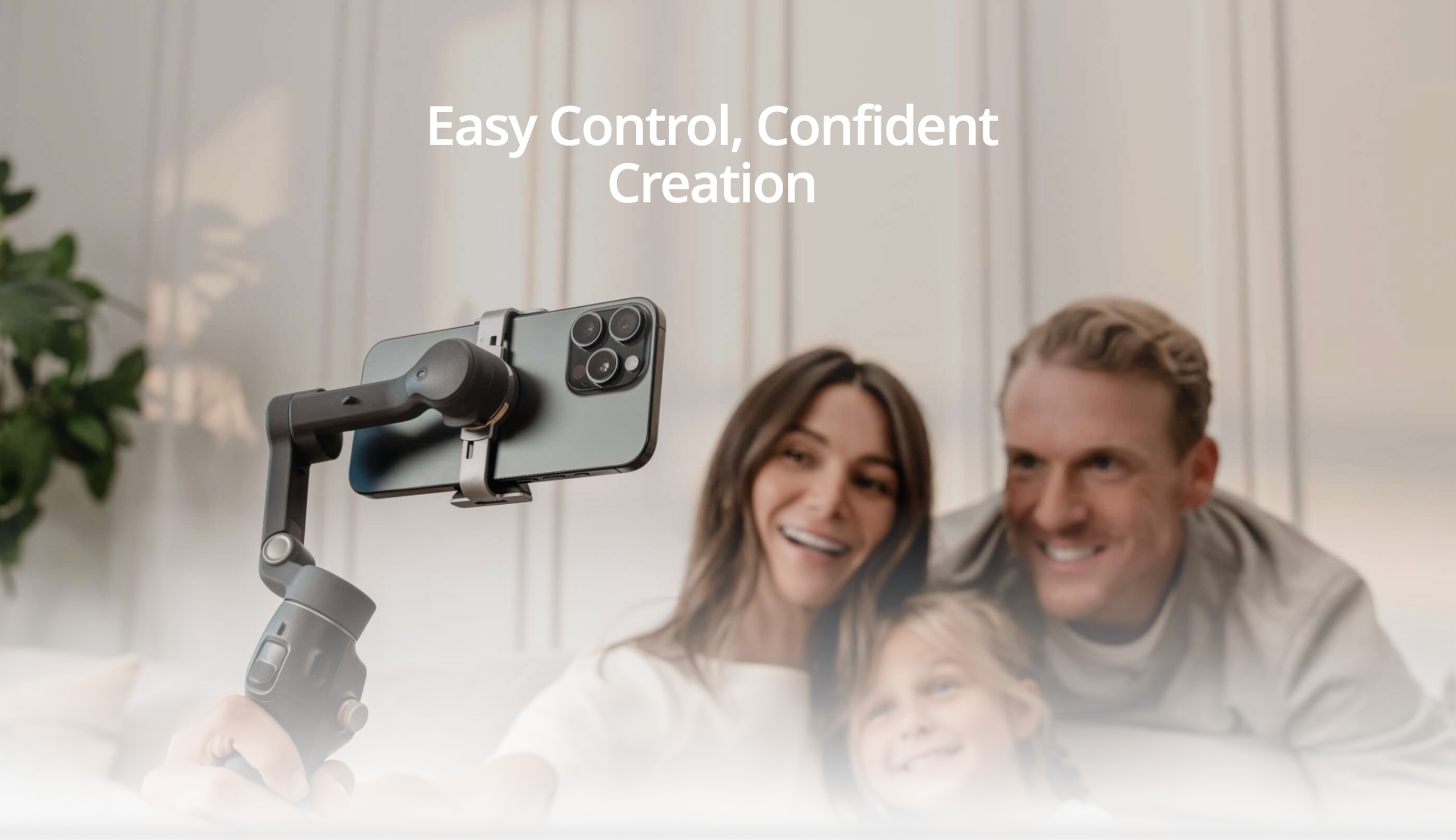 DJI Osmo Mobile 8 Standard Set | Device Only, Direct Phone Connection, Ultra-Comfortable Grip, Low Angle Shots, Built-in Extension Rod and Tripod, 3-Axis Gimbal Stabilization, USB Charging, Wireless, Ideal for Live Streaming, Vlogging, Recording