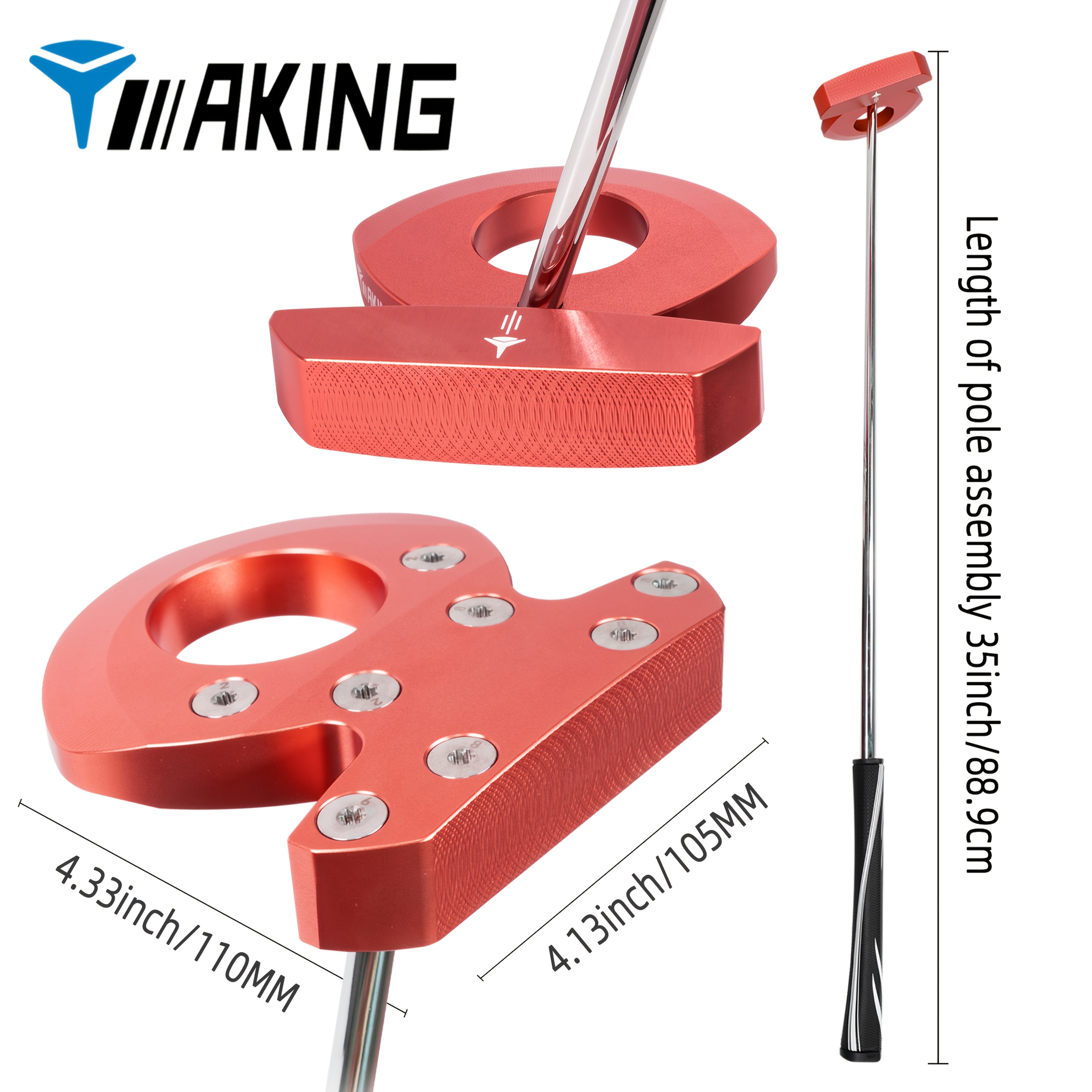 tk 023c golf pusher automatic face aligner - Temu Canada
