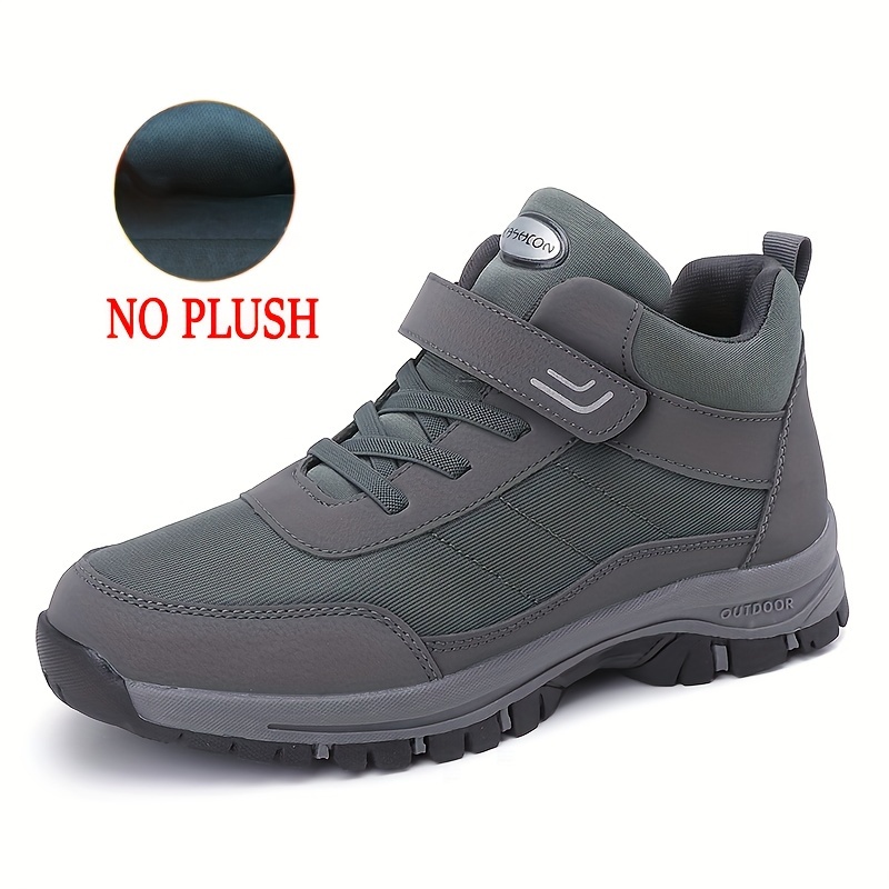 *'* Ankle Boots With Hool Loop Fastener, Breathable Wear-resistant Non  Slip Casual Sneakers For *'s Outdoor Activities
