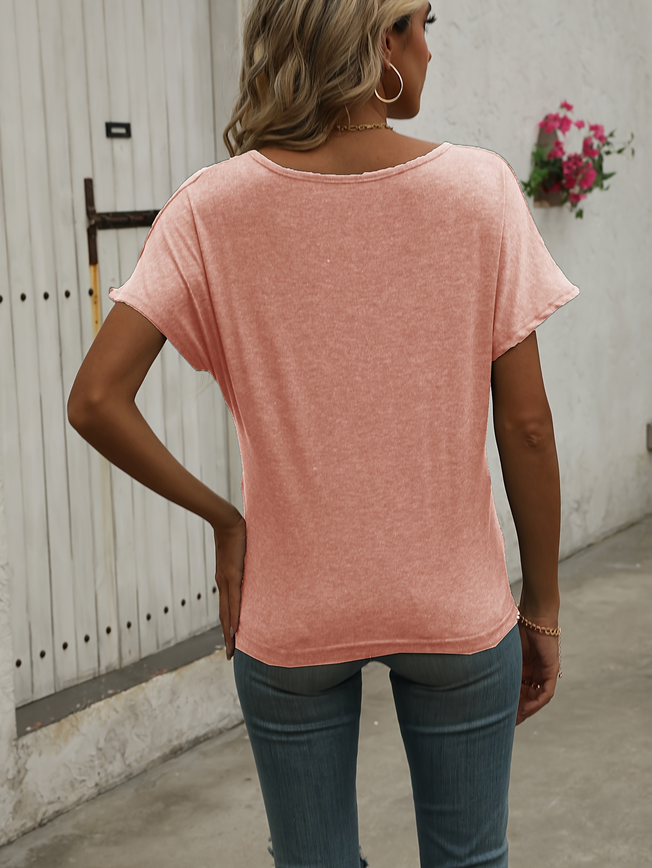 Women's Casual Short-Sleeve T-Shirt Top