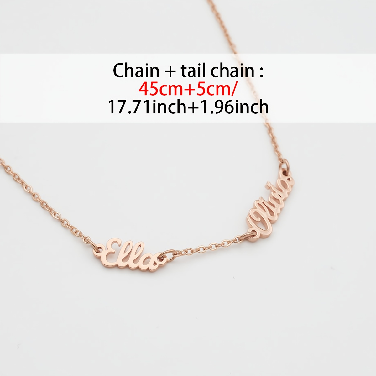 Personalized Multi-Name Custom Necklace