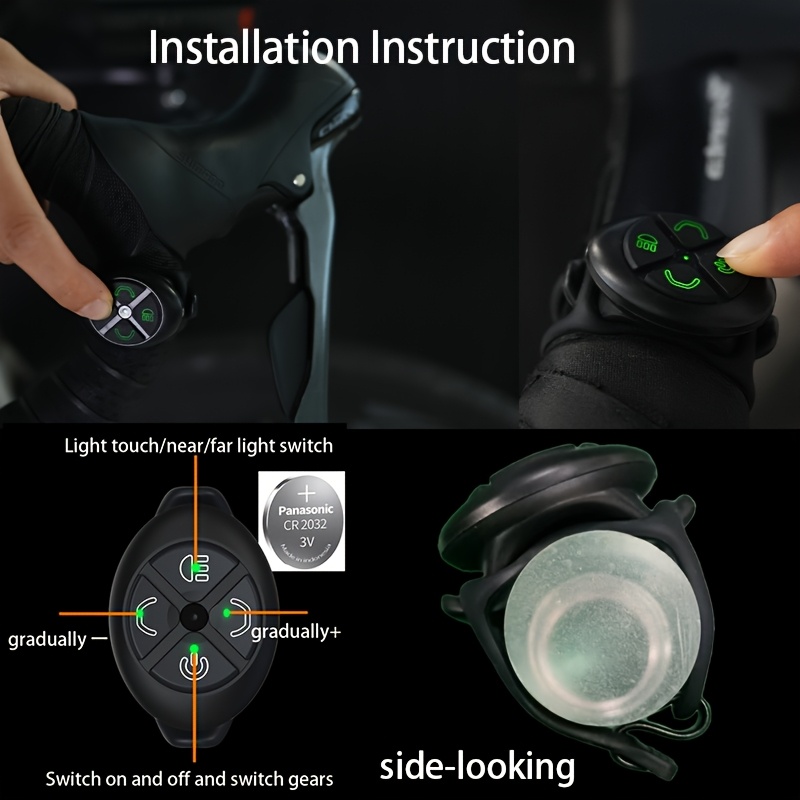 KING KONG X6pro LED Bicycle Light cut-off line USB Rechargeable Front Bike Light, with Mounting Bracket, Multiple Modes, High Brightness Suitable for Night Riding Mountain Bikes and Road Bicycles new2025