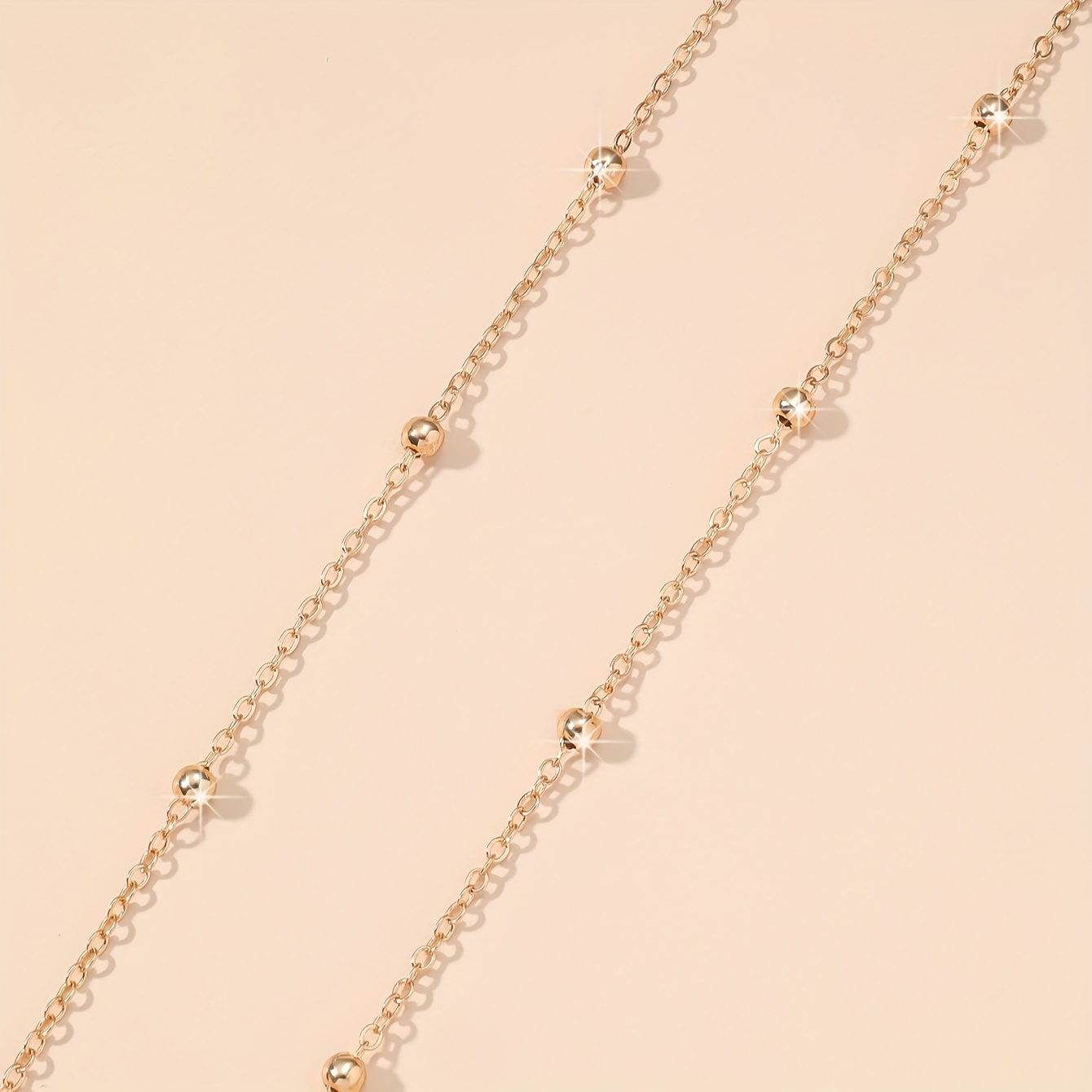 Beaded Thin Waist Chain for Women