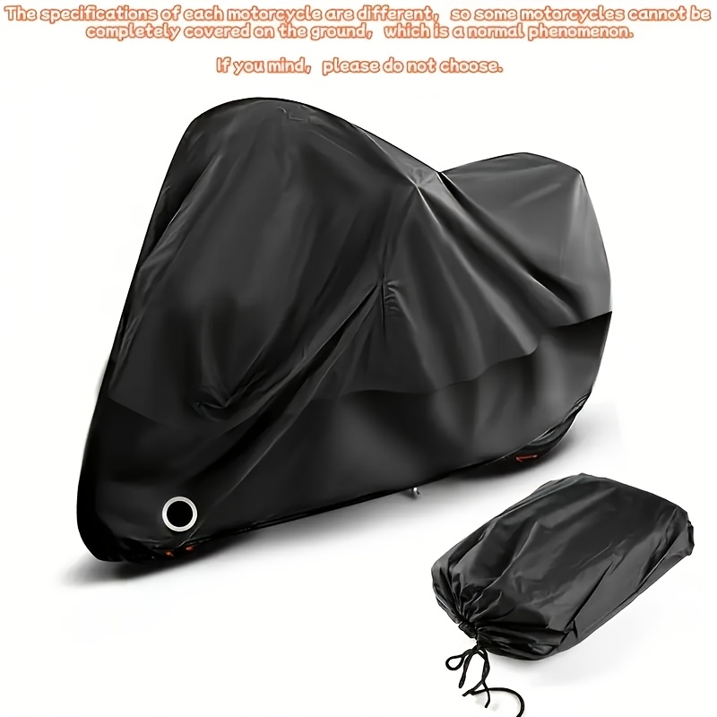 EASYBUYTECH Motorcycle Cover,Motorbike Cover All Season Universal Weather Waterproof Outdoor UV