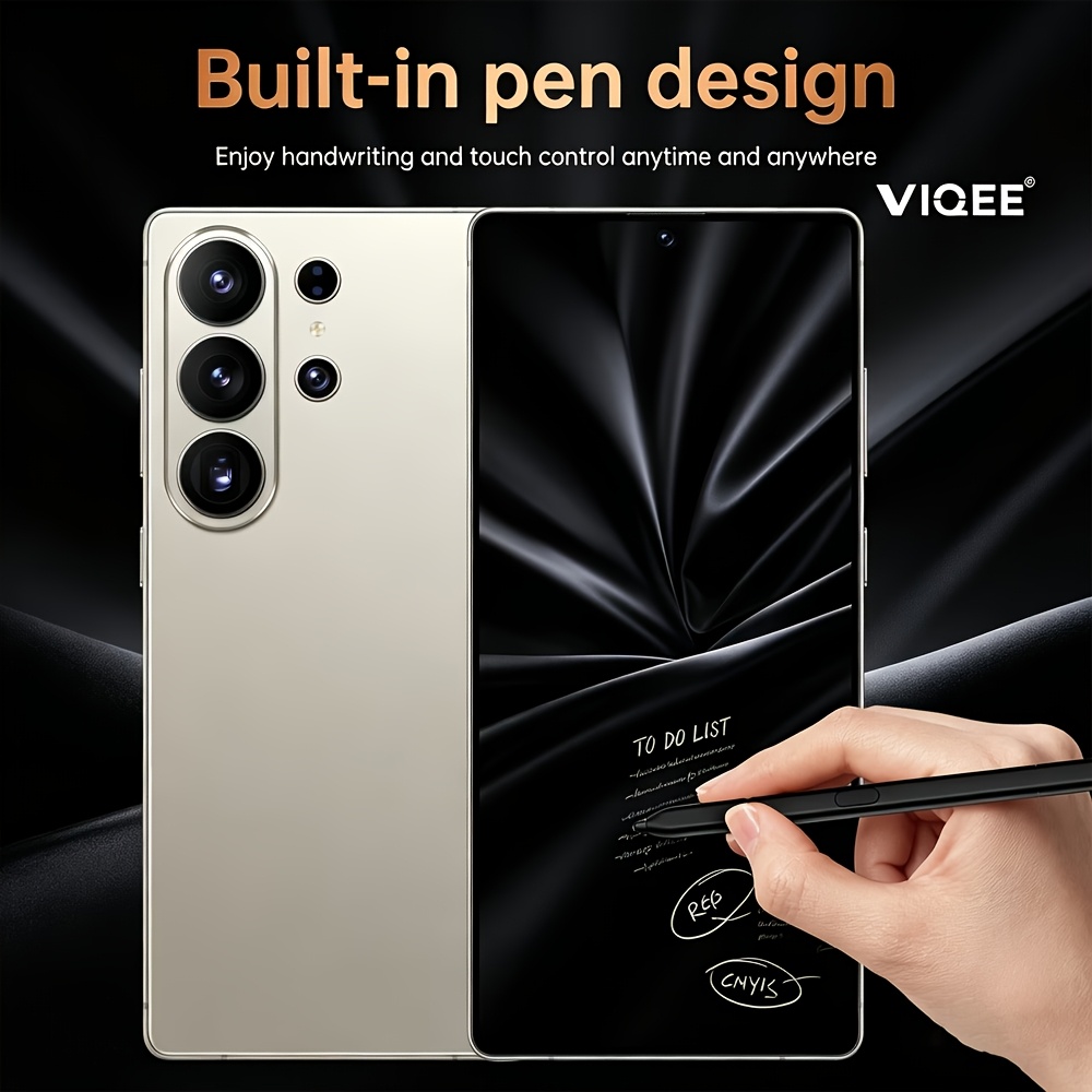 26S Ultra Unlocked Global 5G Smartphone, 6.8 Inch HD Scherm, 8+128GB, Slimme Gezichtsherkenning, Dual SIM Standby, Ingebouwde Stylus Pen, Android OS, GPS Wi-Fi, Type-C Poort, Accessoire Kit, Cadeau voor Familie & Vrienden