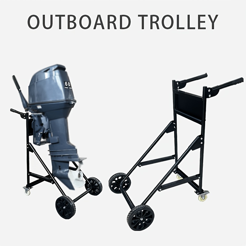 Outboard Boat Engine Stand with Wheels