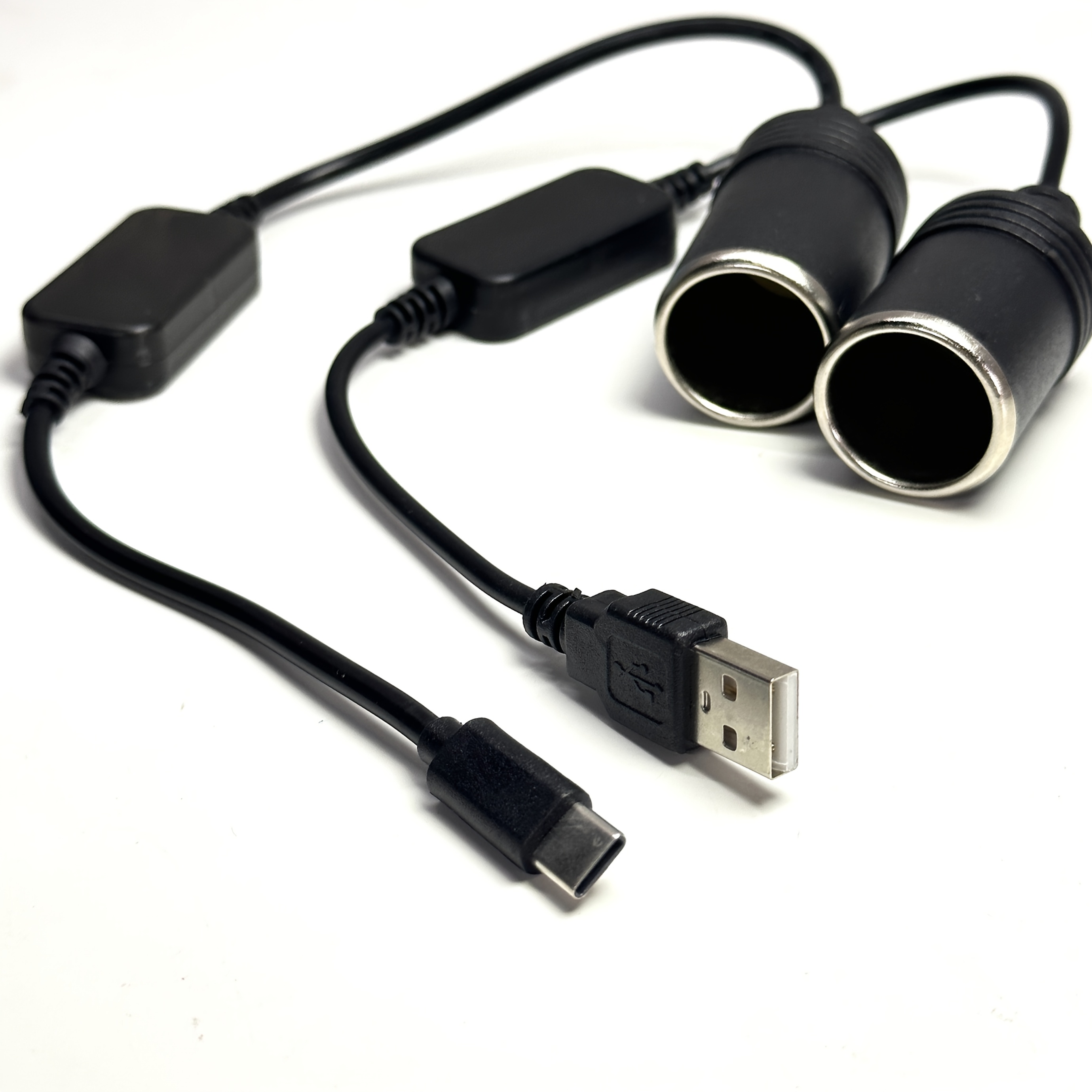 5V 2A USB Male to 12V Car Plug Cable Automotive Car Plug Converter Cable  Adapter