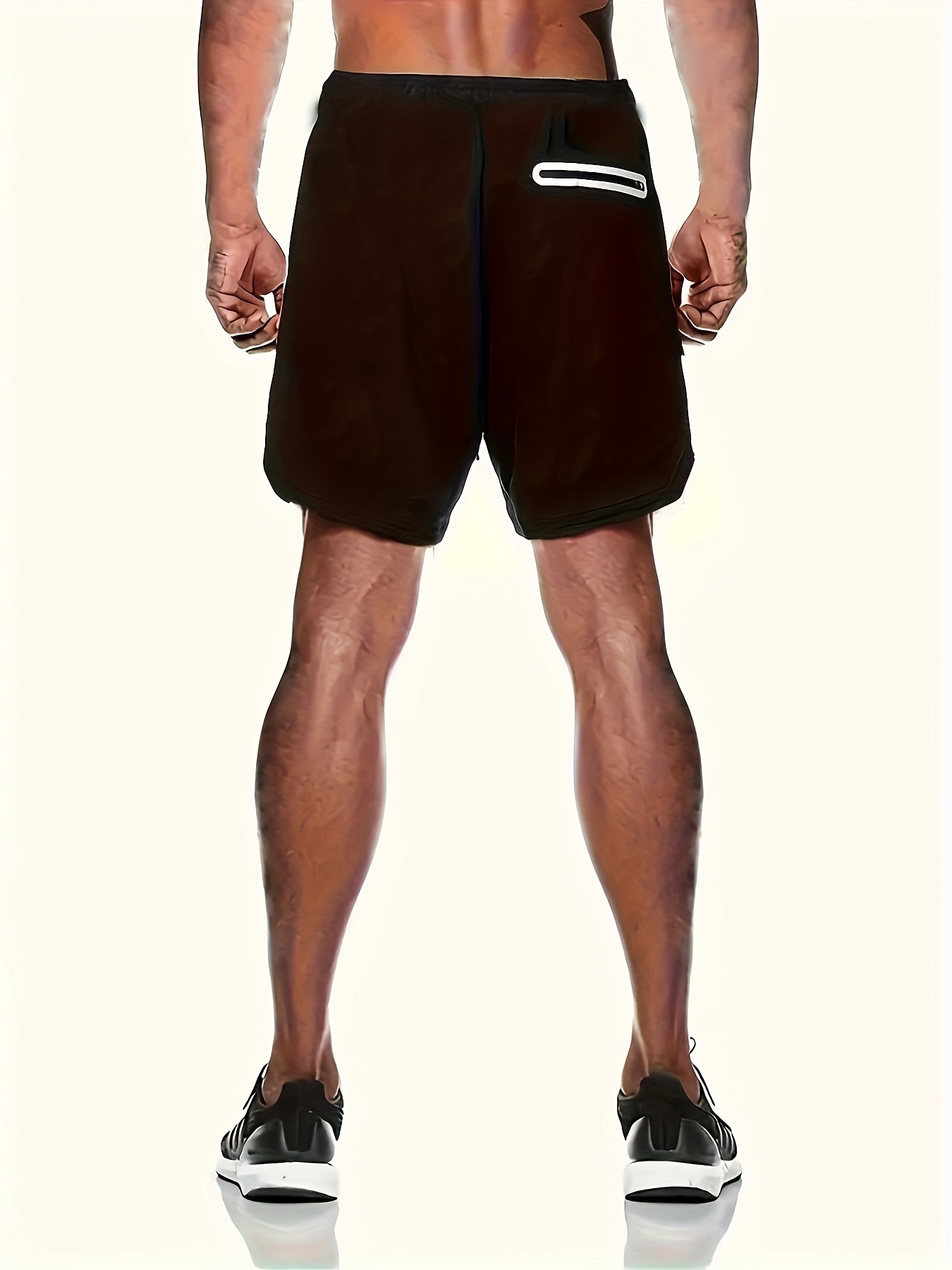Men'S Fast-Drying Dual-Purpose Athletic Shorts, Ideal for Training And Comfortable Night Runs