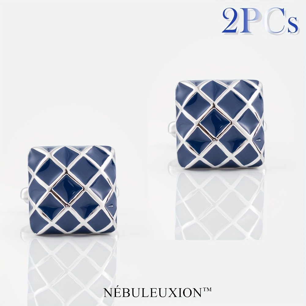 TEMU And Premium Pattern Cufflinks | French Cufflinks | Cufflinks For /// (2pcs)