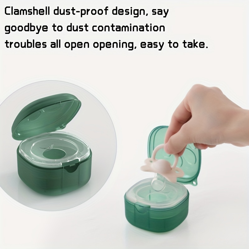 Portable Dustproof Pacifier Case Storage Box