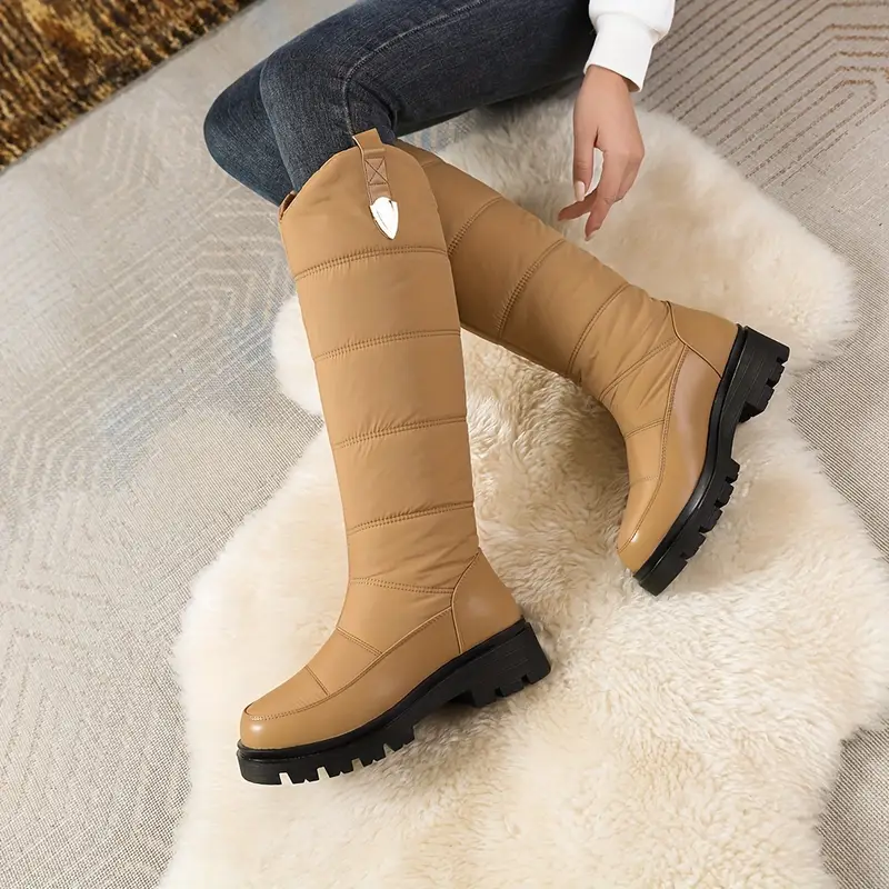 thick soled anti skid womens boots thickened warm winter womens snow boots outdoor sports calf womens 9