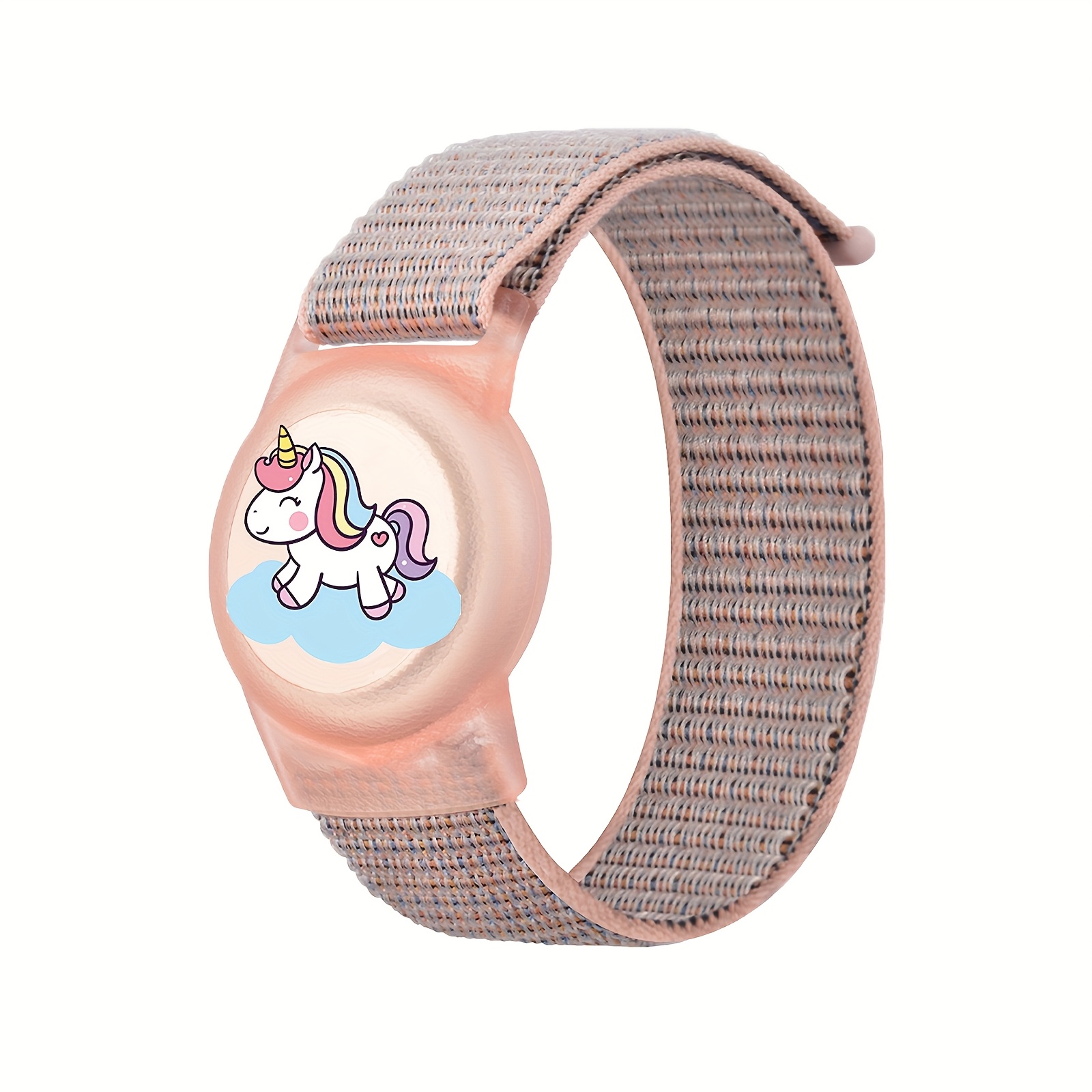Cartoon Pattern Creative Suitable For Airtag Protective Case Cute Gps Wrist Tag Protector Anti-loss Strap