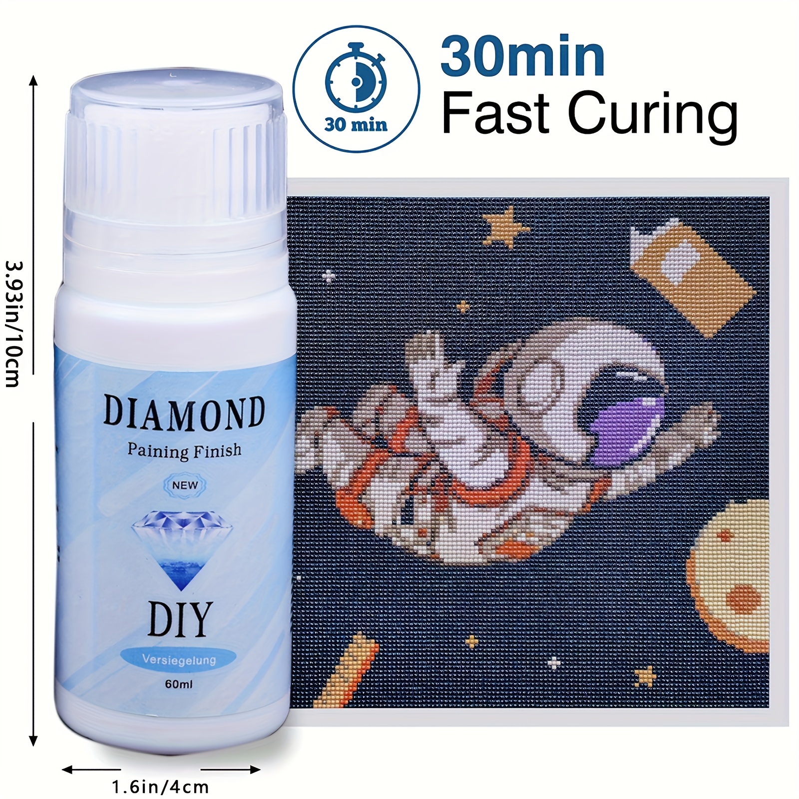 Fast-Drying Diamond-Painting Sealer 5D Diamond-Painting Art Glue