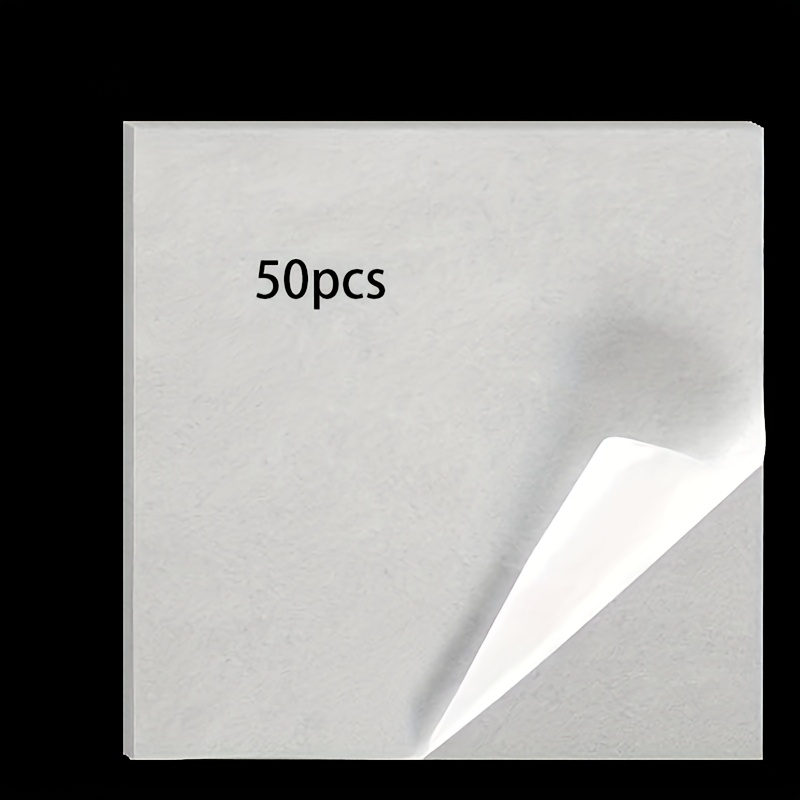 Image of 50pcs/100pcs/200pcs Pieces Upgraded Transparent Release Paper For Diamond Painting (15 X 15 Cm, 15 X 10 Cm) Double-sided Replacement Sheets And Additions For 5d Diamond Painting Kits