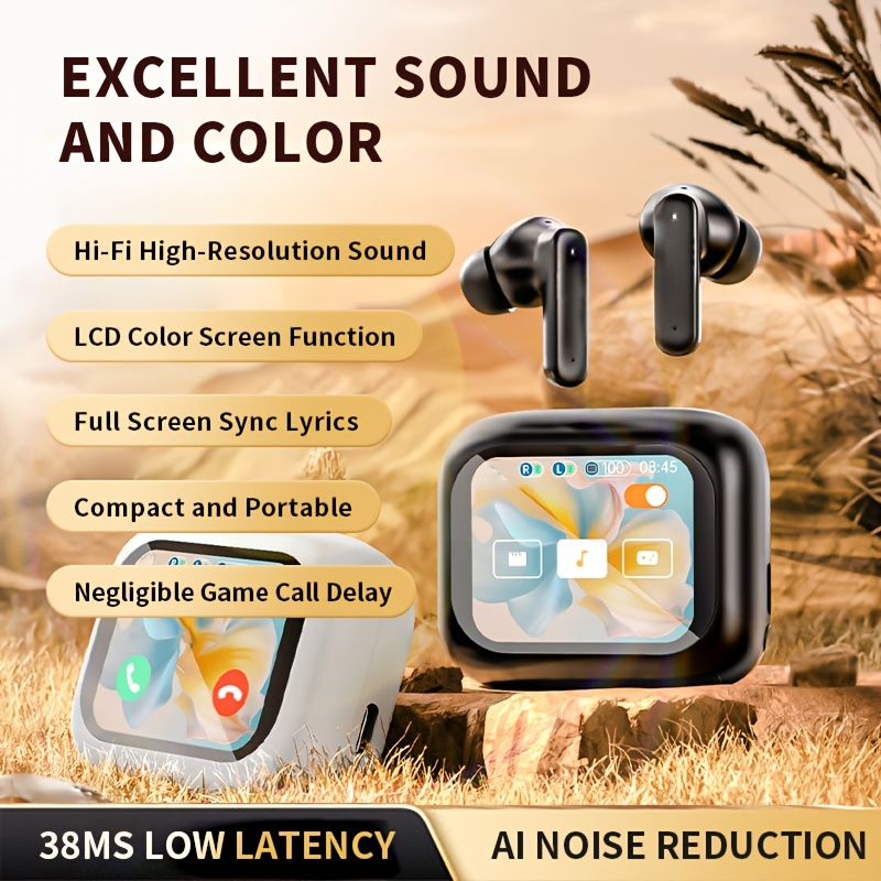 

Lcd Touch - Upgraded Universal Earphones For , Supports Chinese & , -in Mic, , Compatible Apple, Samsung, , Xiaomi, ,