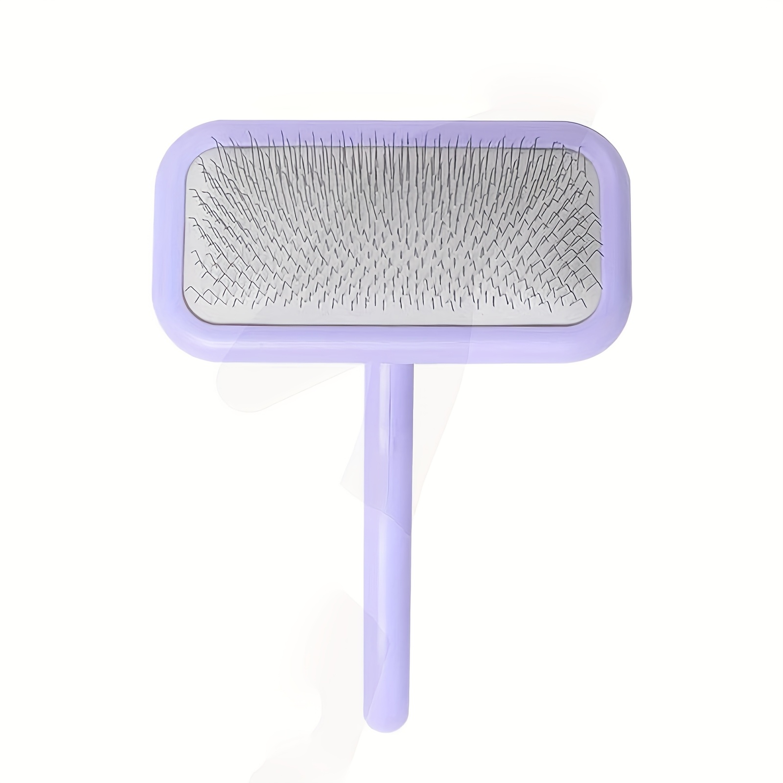 TEMU 1pc Thick Back Hair Grooming Needle Comb Suitable For , Skin-friendly Deshedding Brush With Thick Back Hair, Suitable For Shedding, Puppy Hair
