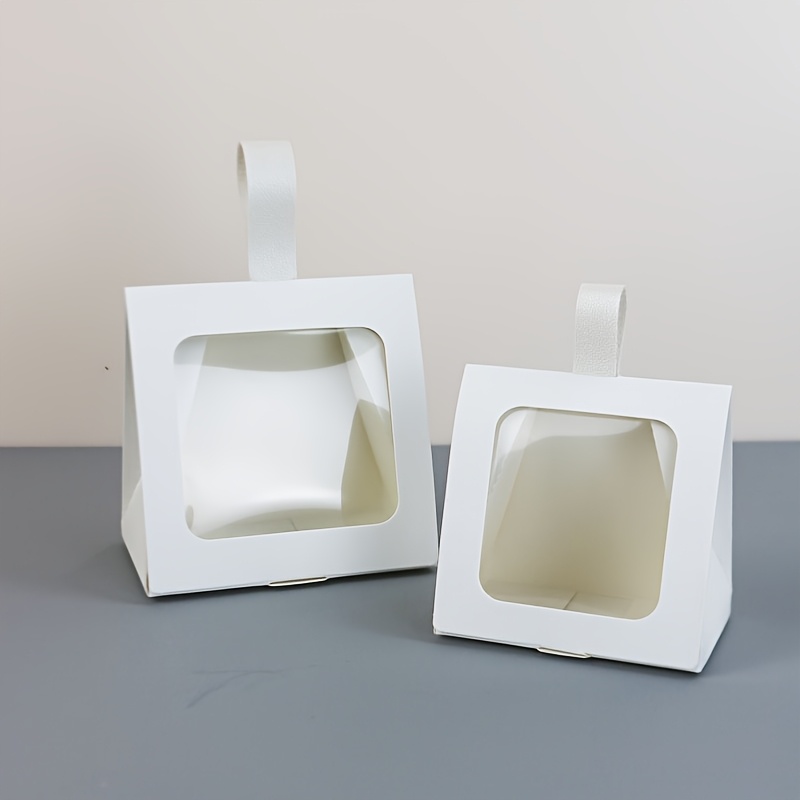 24pcs Triangular Gift Boxes with Clear Window