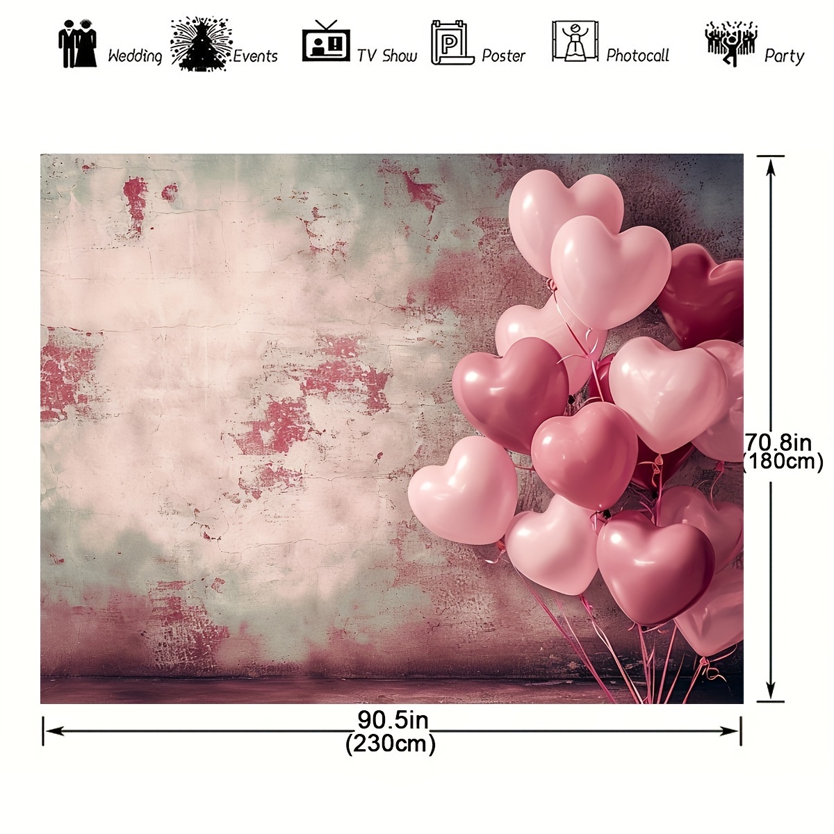 Valentine background with hearts light pink background for happy