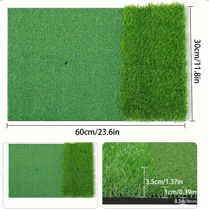 Golf Putting Training Mat with Seat