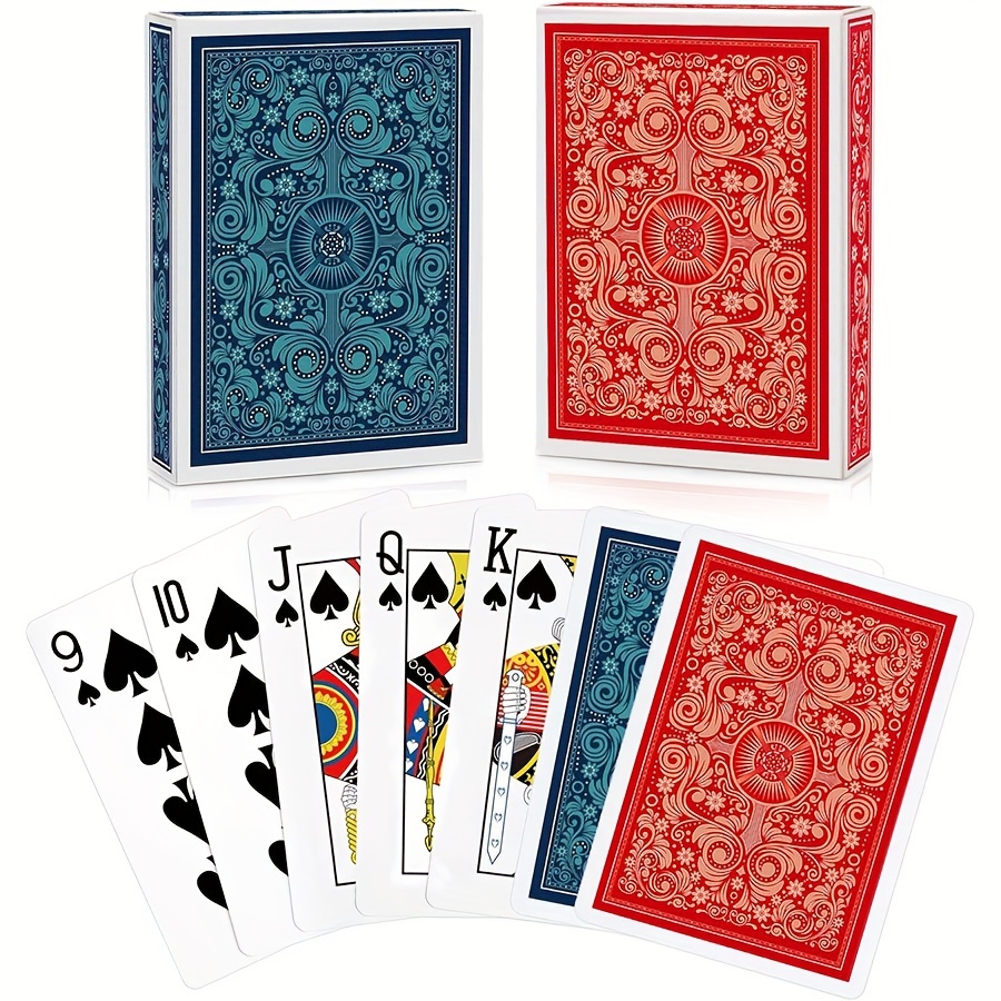 plastic playing cards sold on Temu Australia