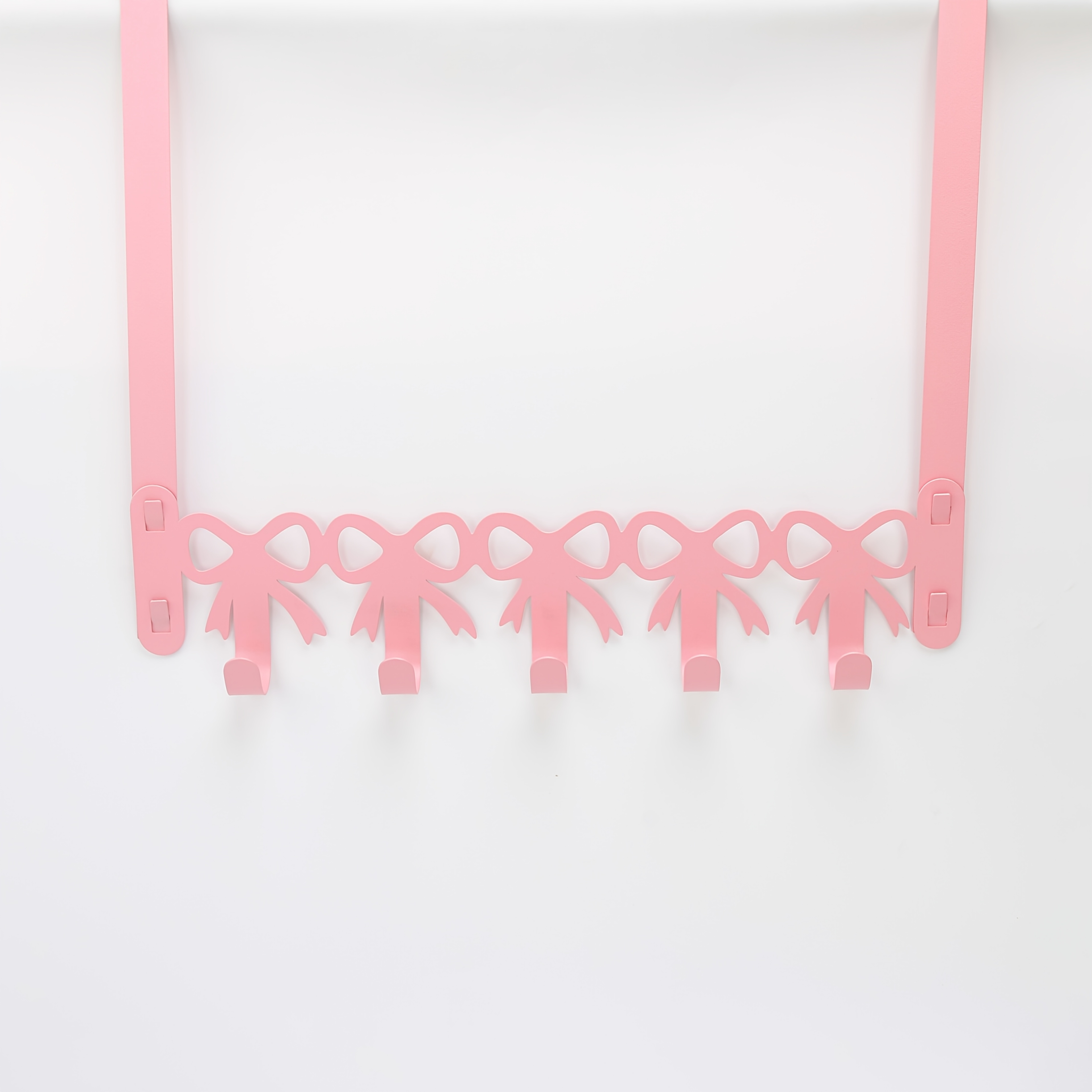 TEMU 1pc Pink Bow Pattern Door Hanging Hook, , Suitable For Living Room, Bedroom, Office, And Holiday Gifts.