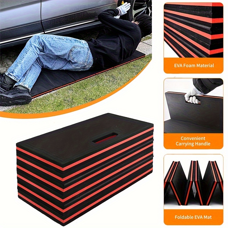 

1pc Eva Foam Mat, , , & , - Use As , Portable For Field , Camping, - 1145mm X 400mm X 30mm, Battery