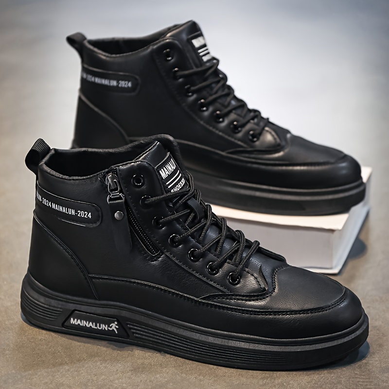 mens sports shoes skateboard shoes versatile wear resistant Temu