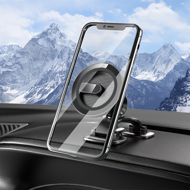 TEMU Three-legged Independent Support Car Dashboard Cell Phone Holder Magnetic Cell Phone -handed Pick And Safety