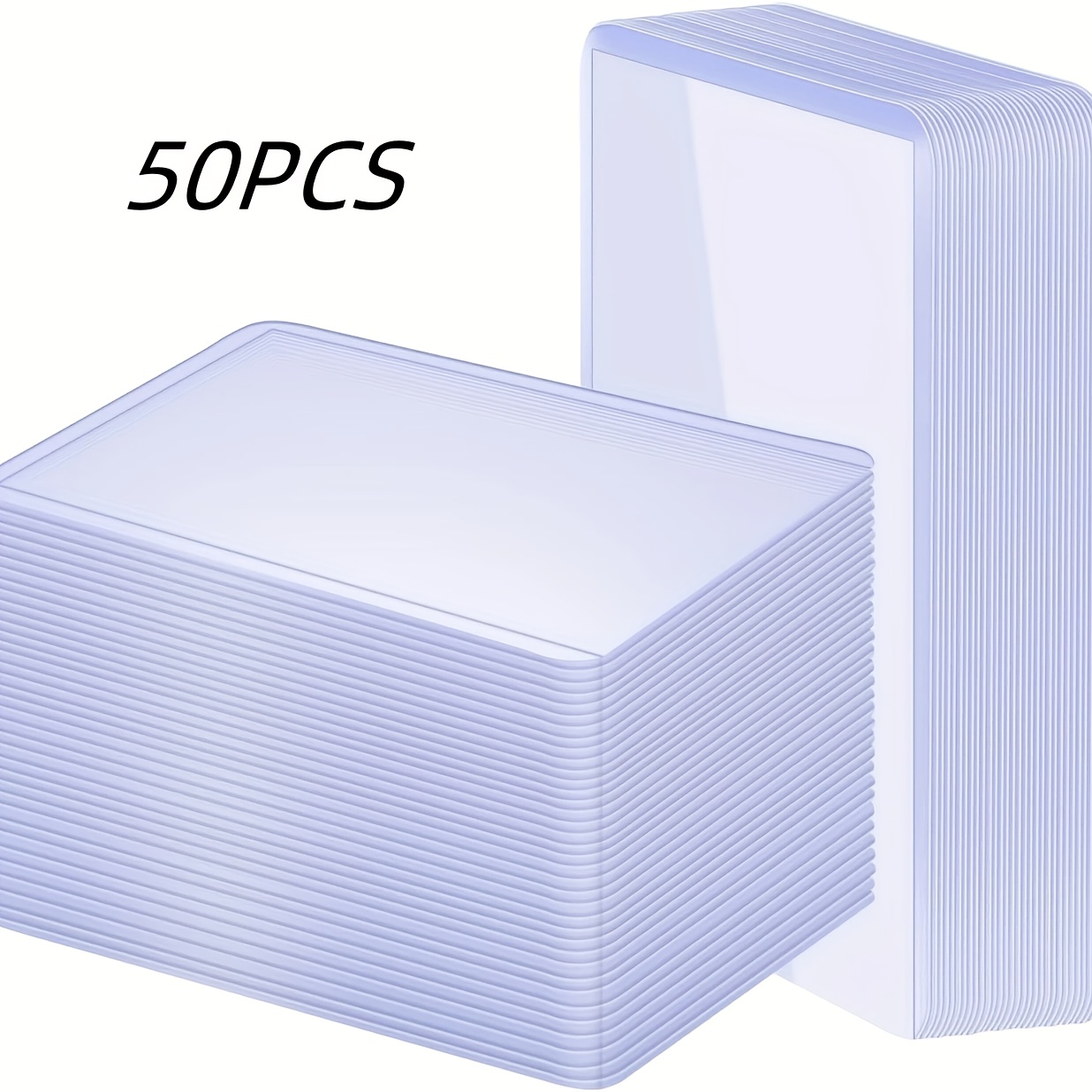 baseball card plastic sleeves Amazon.com: 400 Pack Card Sleeves Hard Plastic, Arjiekwei 3