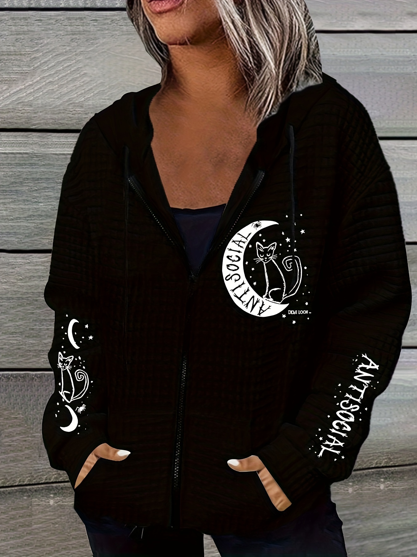トップス Rhude Moonlight Tropics Hoodie M Rhude Moonlight Tropics Hoodie Black - Beachim