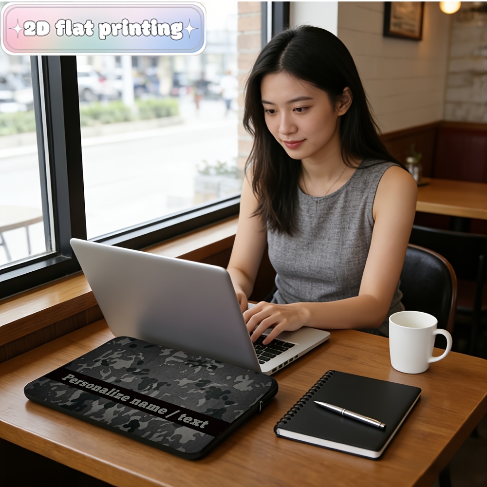 Custom Laptop Sleeve with Customized Text