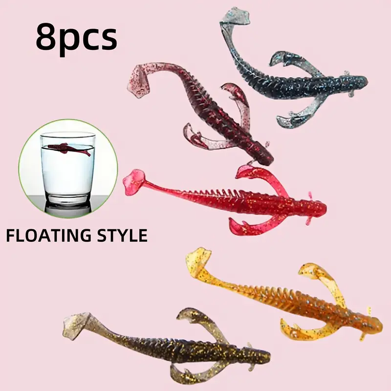 8pcs soft artificial flying fish lures suitable freshwater - Temu Mauritius 8pcs soft artificial flying fish lures suitable freshwater - Temu Mauritius