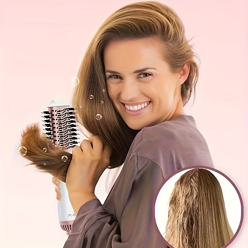 professional 1200w hair dryer blow dry brush hot Temu