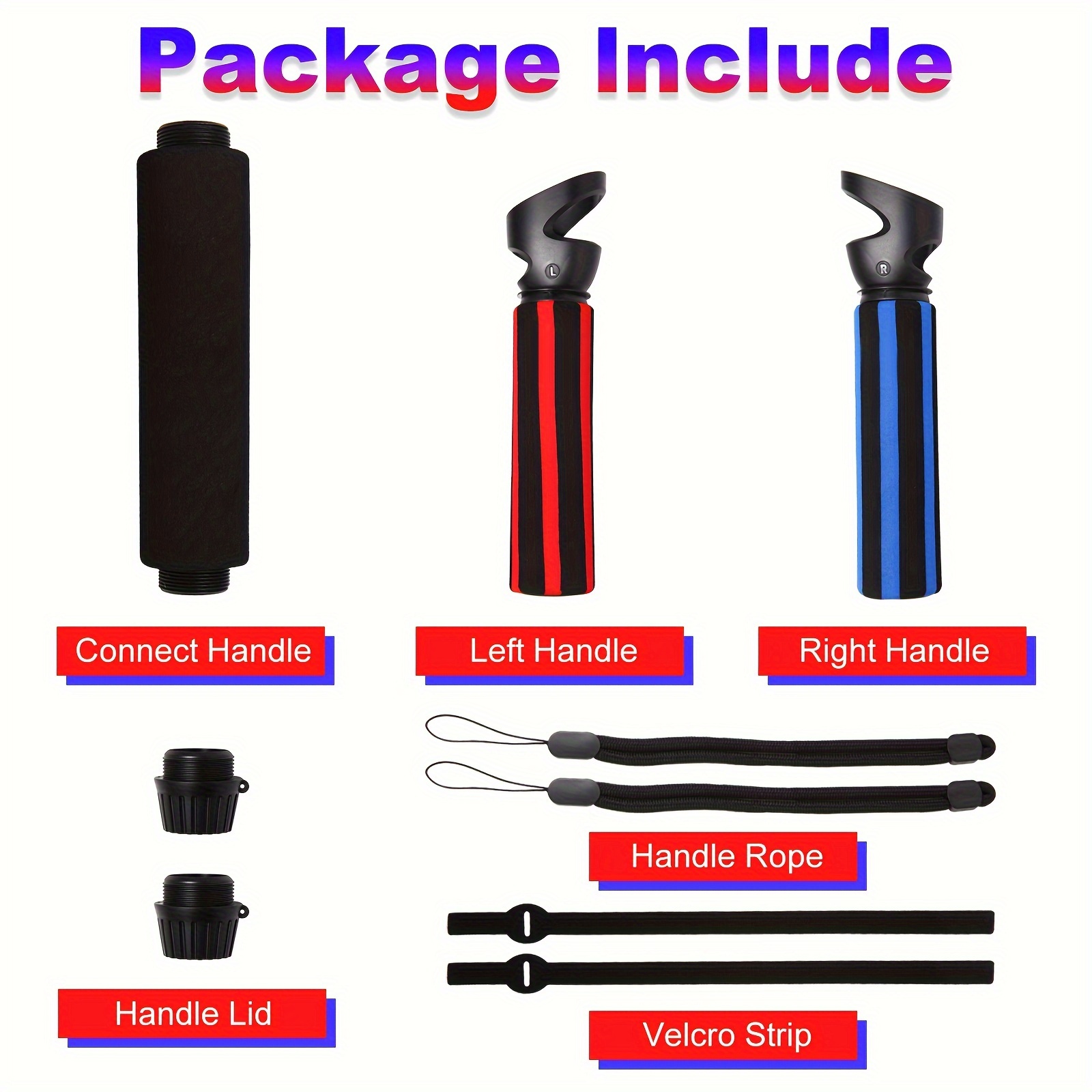 TEMU Vr Game Controller Accessory For 2 Controller, Vr Gorilla Tag Long Arm Grip For Quest 2 Golf Club Baseball, Enhancing Vr Gaming Experience